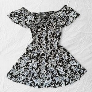 Vintage Rampage off the shoulder floral dress